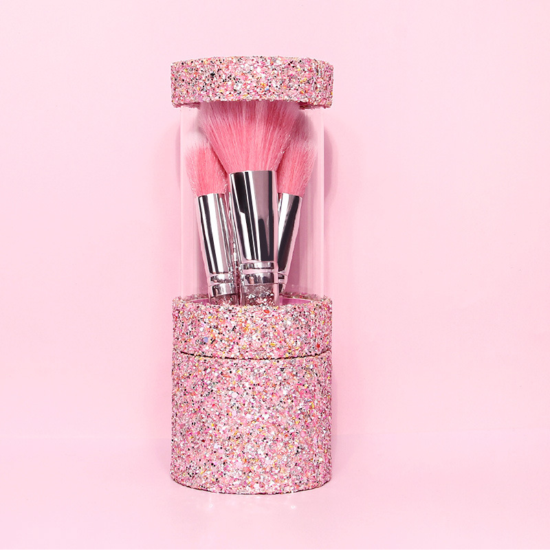 250g Weight Plastic Handgrip Makeup Brush Handle Type Makeup Brushes Makeup Tools Types 1 Set Quantity Artificial Fiber, Plastic Material Casual, Elegant, Lady Style Casual Elegant Lady Artificial Fiber Plastic Plastic Handgrip Makeup Brushes 1 Set 3