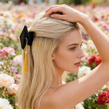 �羳��yʽ�ɐ۟��NGraduation Cap Hair Claw���Iñ�lצŮʿ�l�A
