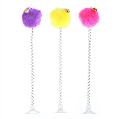 Haruki Cat Toy Factory Wholesale Suction Spring Bell Catnip Ball Swing Cat Toys Cat Supply Stable