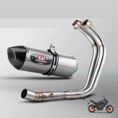 Suitable for Yamaha MT07 Motorcycle exhaust pipe - b