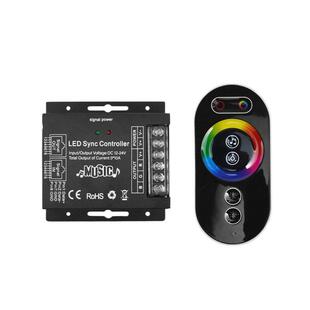 Led Light Strip Rgb Synchronous Music Controller 433Rf Radio Frequency Touch Remote Control Nightclub Atmosphere Light Controller