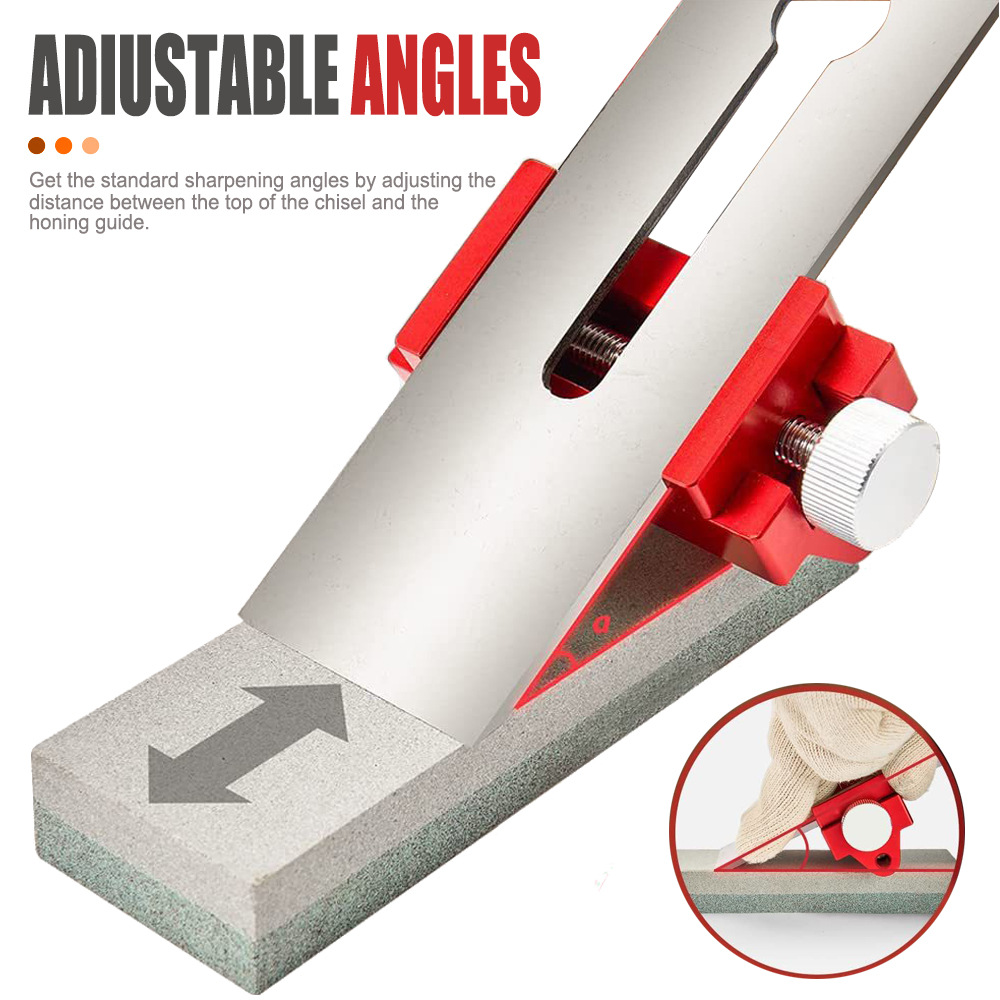 Manual de afilador de carpintería ángulo fijo molienda Cepilladora Carpintero herramienta hogar pequeño herramienta de afilado rápido