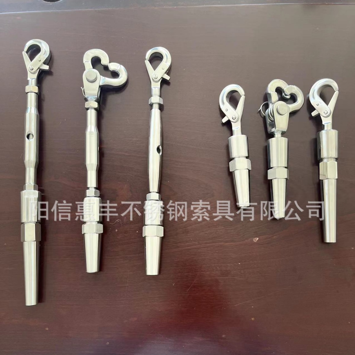 船用扶手拉索索头 钢丝绳接线器 316花兰螺丝船舶船用花兰五金