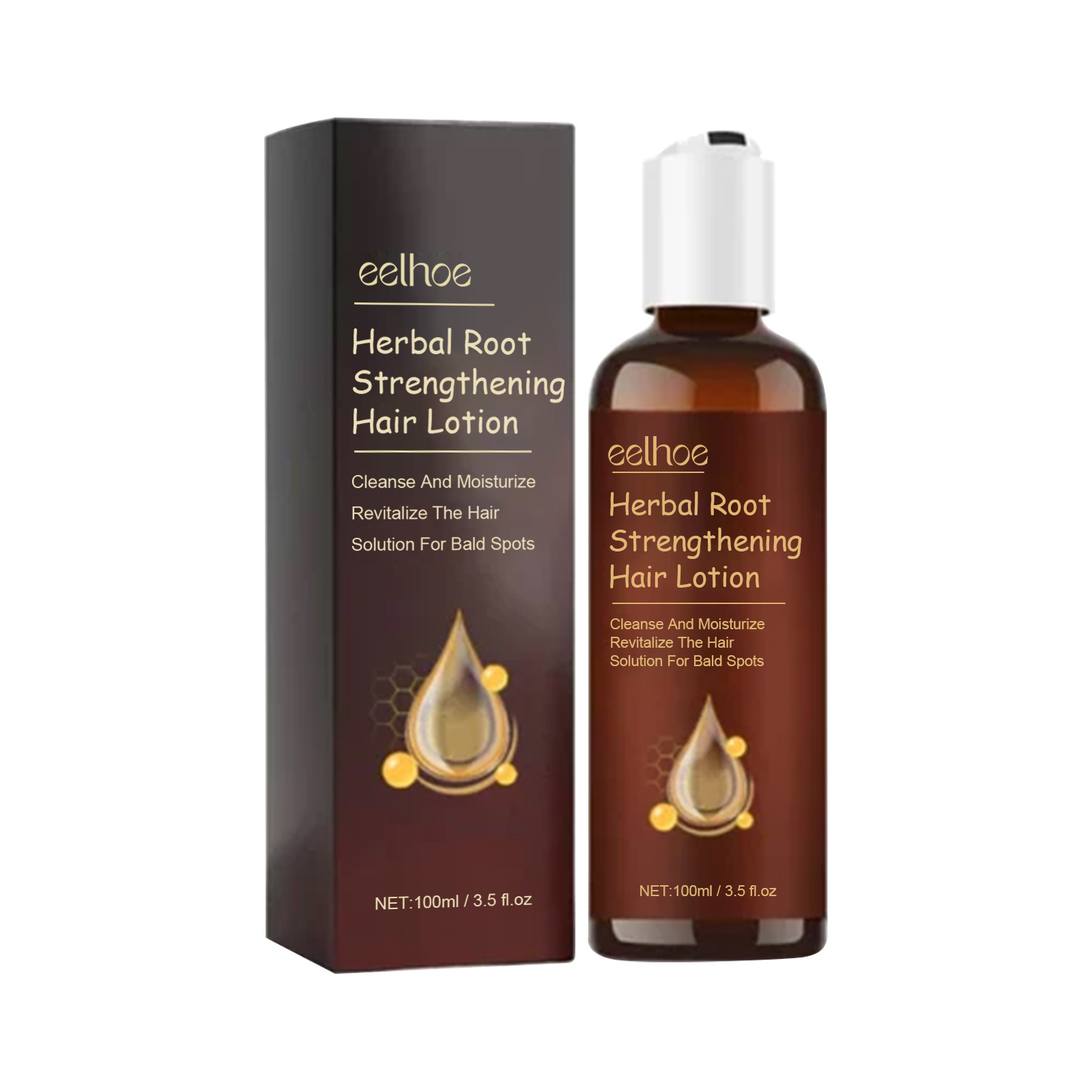 Root  Herbal lotion Fixing Dense Line Repairing, Tough, Moisturizing, Hair Loss Prevention_voghion.com