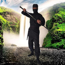 盗贼勇士土匪武侠古装演出服装夜行衣服男女黑衣人忍者服刺客蒙面