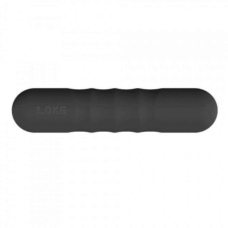 Dumbbell redondo de silicona fijo equipo de fitness yoga pilates entrenamiento de fuerza dumbbell redondo de silicona