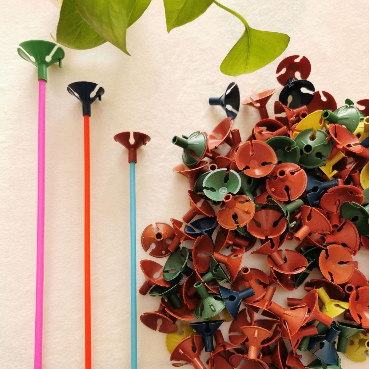 40cm 일반 컬러 막대 견인 (100 번들)