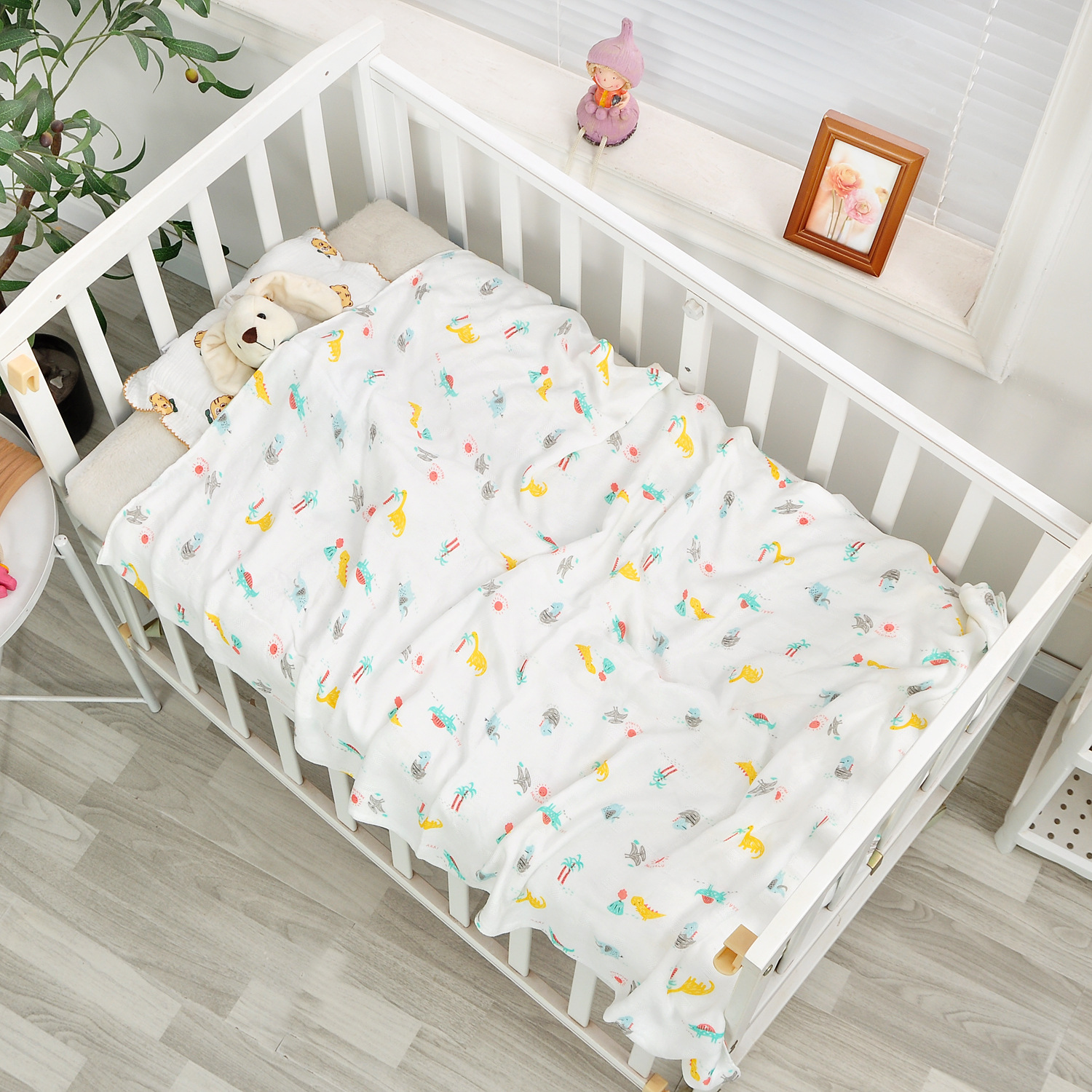 대나무 섬유 코코넛 나무 작은 공룡 120*150