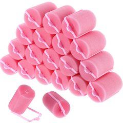 工場直売のスポンジの髪は大きくて柔らかい泡の髪の毛のナシの花の頭の魔の髪を巻いて形のカールを巻いて髪を巻いて熱い髪の筒がありません。