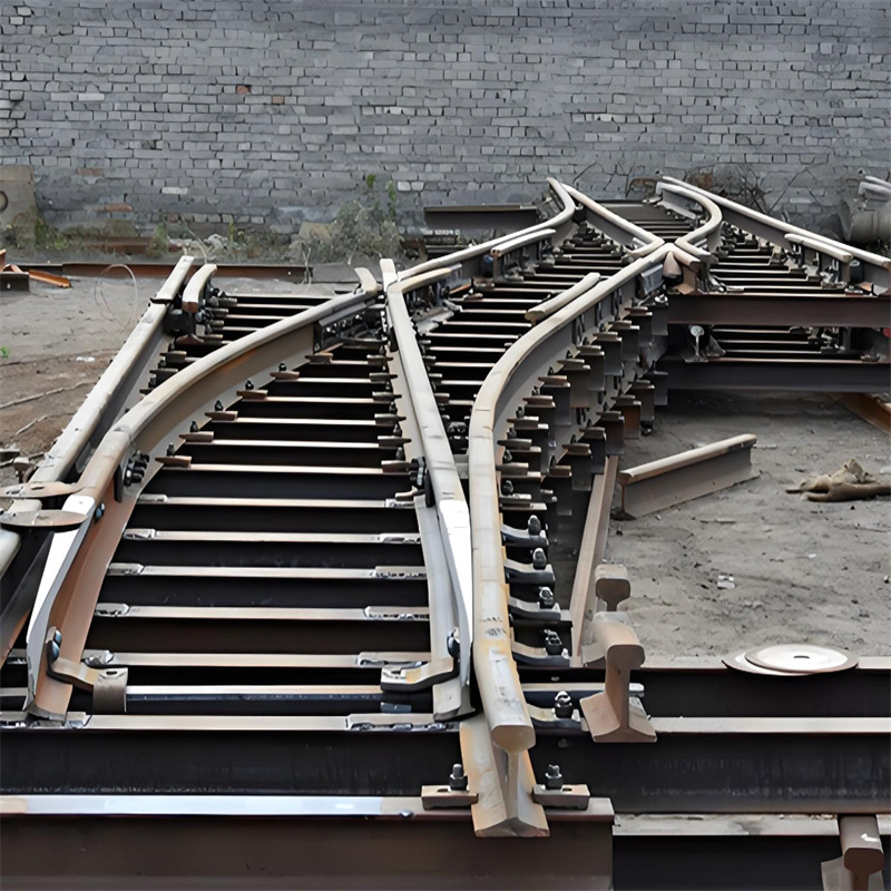 Fabricante suministro directo de tren estrecho para la mina de una sola serie de tren de 30kg para el tren simétrico accesorios de tren de minería