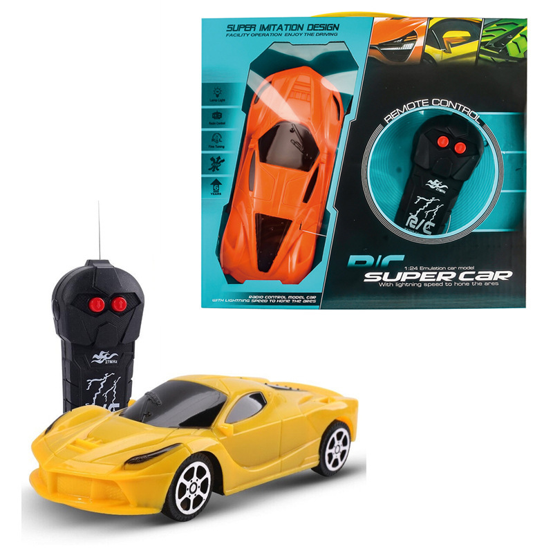 Two-Way Remote Control Car Artificial 1:24 Electric Wireless Remote Control Car Model Gift Toys Wholesale Cross-Border Supply
