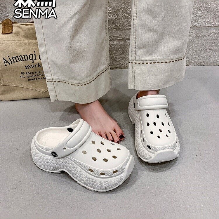 Senma Women's Summer Outdoor Soft-Soled Non-Slip Beach Sandals, Dual-Use Driving and Sports Slippers Senma Women's Summer Outdoor Soft-Soled Non-Slip Beach Sandals, Dual-Use Driving and Sports Slippers