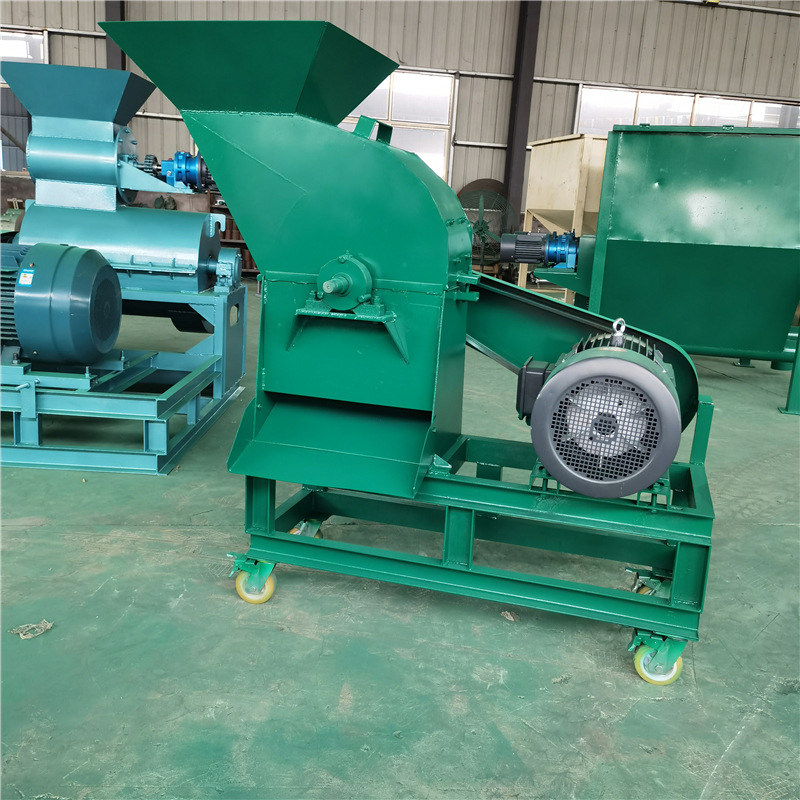 麦秸豆秸粉糠机 出口非洲椰壳粉碎机 锤片式调味品化工料粉碎机