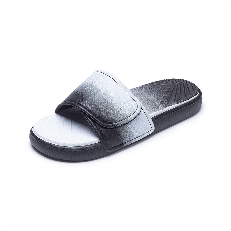 Nueva tendencia de velcro de verano, chanclas transfronterizas de gran tamaño, antideslizantes, transpirables, zapatillas deportivas de moda