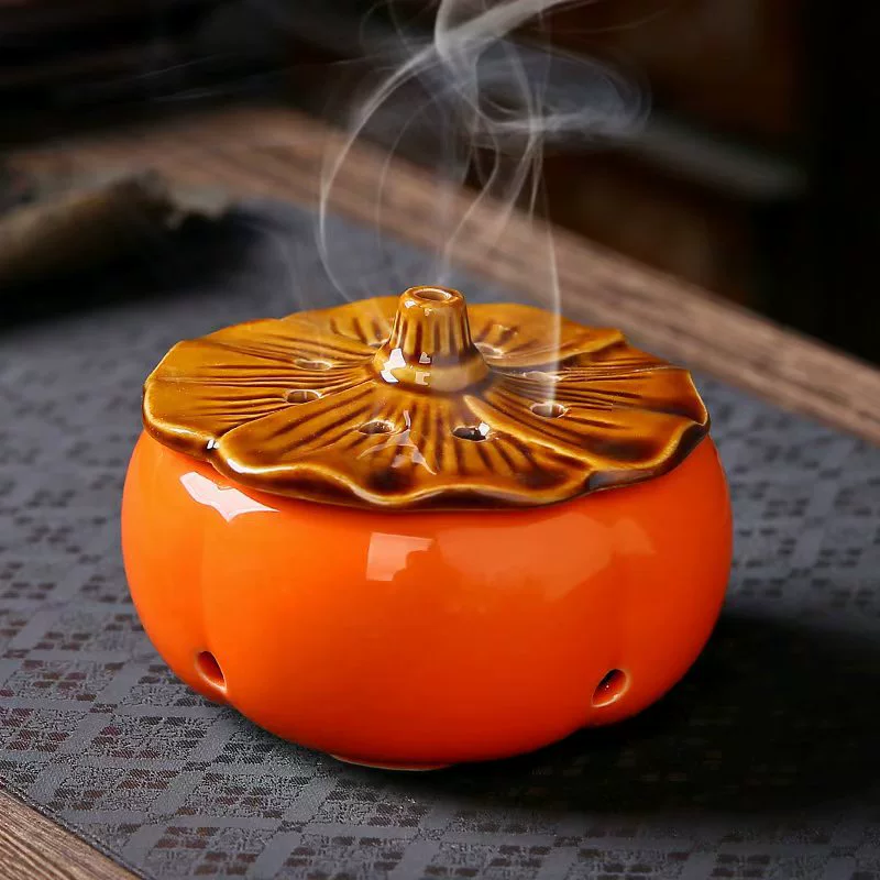 Новый китайский стиль инсенсовый горшок с крышкой и sandalwood нитью , палочки ароматические дорога persimmon persimmon Ruyi кросс-бордер эксклюзивная поставка