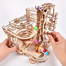 G 35378 Wooden 3D Puzzle Model DIY Building Toy ľ��ƴͼģ