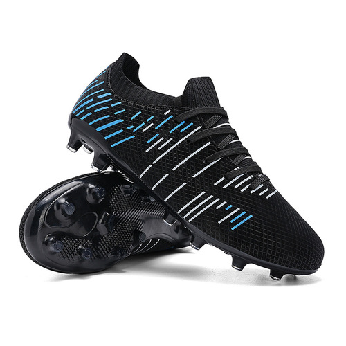 Footwear for Men and Women, Primary and Middle School Students, Children's Football Shoes AG, Long Tack, Competitive and Training, Fragmented Tacks Rubber, Dropshipping One Piece