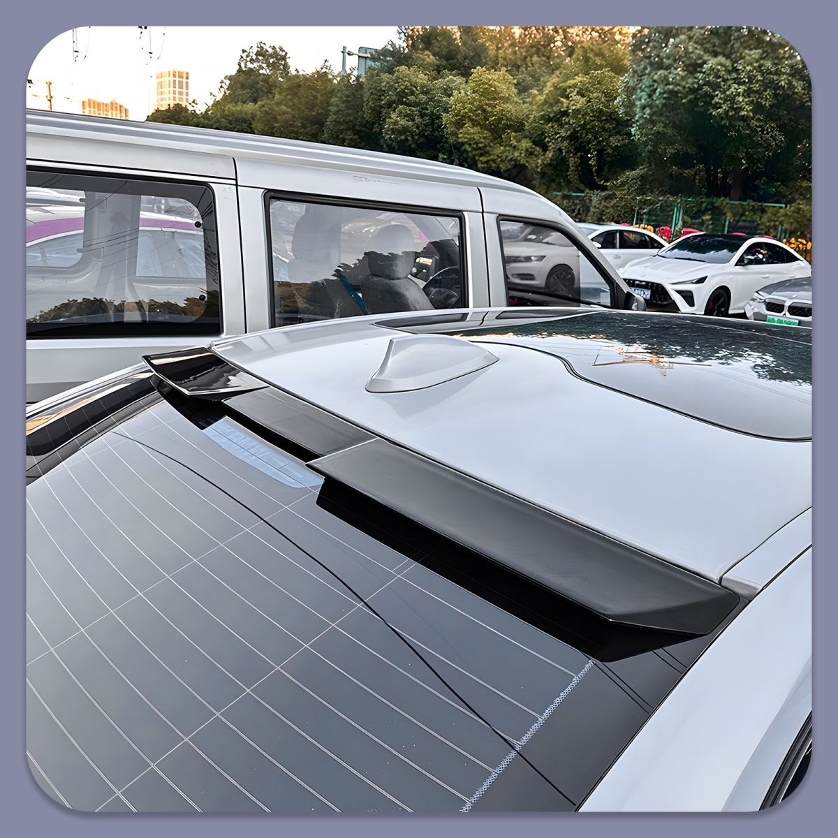 Suitable for Bmw 3 Series, 4 Series, 5 Series G30530I 525I Sports Roof Wing Mpm4M5 5 Series Pro Rear Wing
