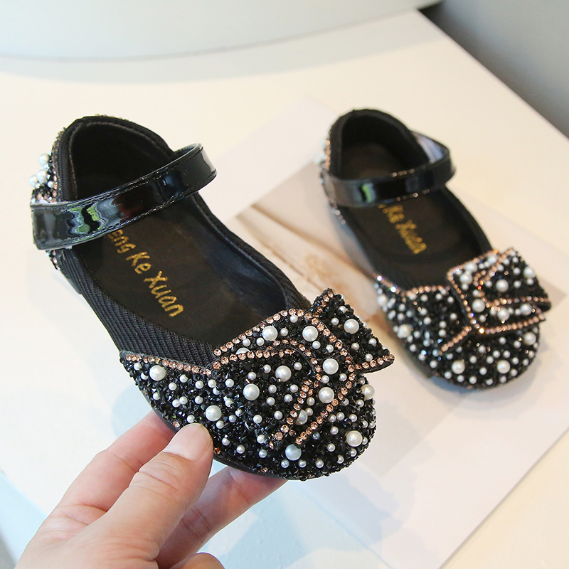 Zapatos de Cristal de Baile para Niñas, Cuero artificial