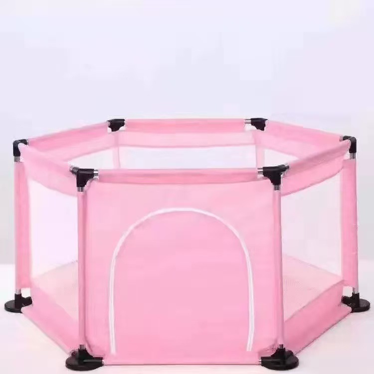 Hexagonal juego valla para niños valla de protección interior para bebés rastreando para niños pequeños puzzles plegables