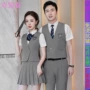 幼儿园教师春秋季学院风校服