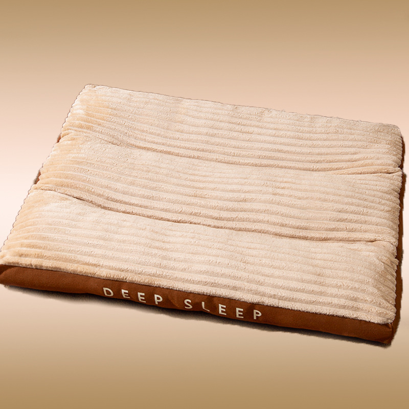 Estera del perro para dormir cuatro estaciones estera de dormir universal desmontable y lavable alfombra del piso de la perrera perro mediano y grande Golden Retriever suministros para mascotas