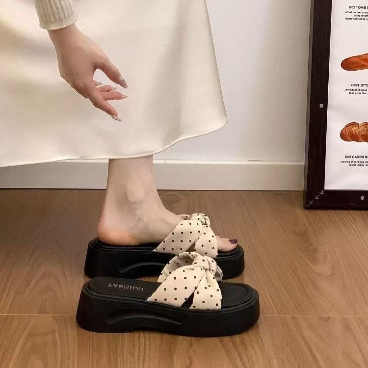 Sandalias Mule de Plataforma en PU y Caucho para Verano