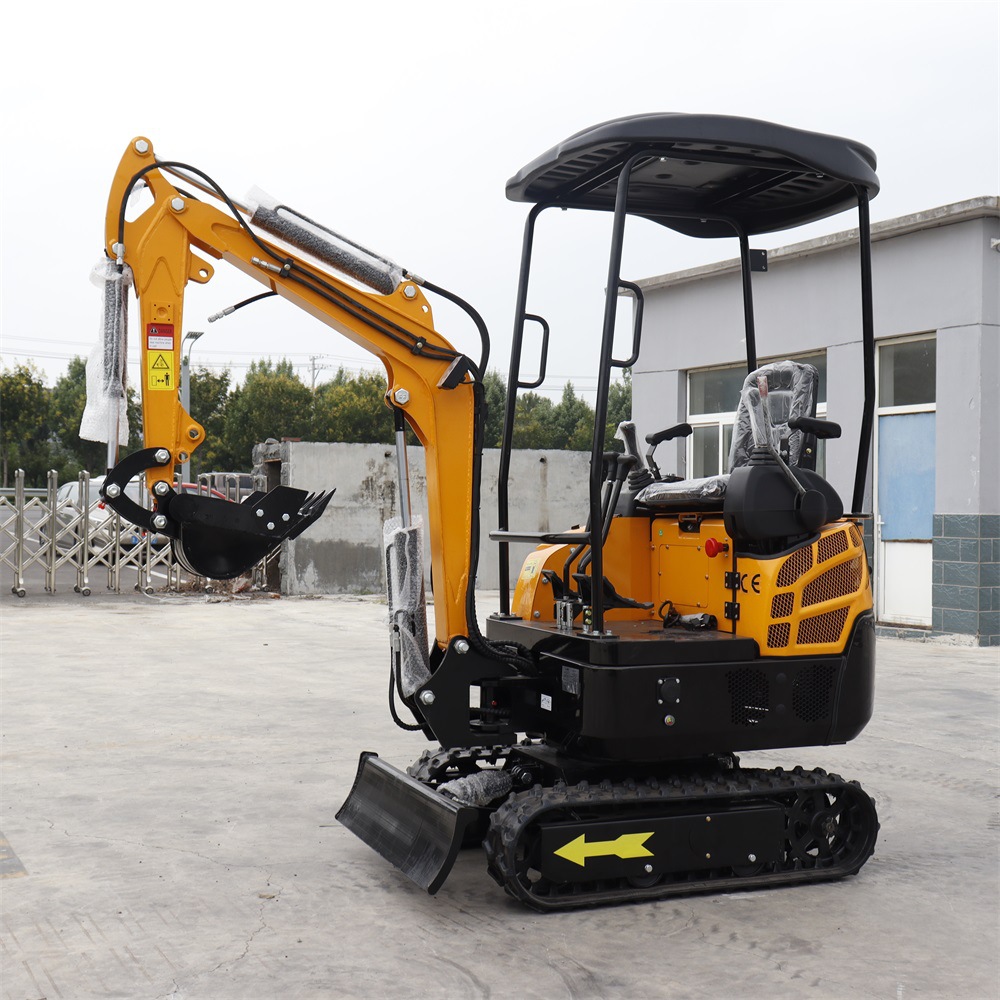 履带式电动挖掘机 360°旋转作业挖土机 建筑拆除农田改造挖机