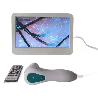 高清头皮检测仪理发店头发毛囊测试仪器皮肤面部分析一体机带屏幕