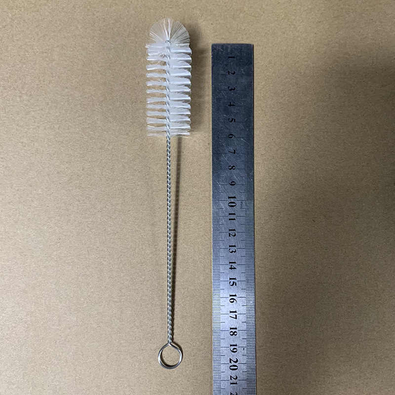 Cepillo de limpieza cepillo de acero inoxidable tetera boquilla cepillo de tubo de ensayo cepillo de limpieza multifuncional nylon molinillo de pimienta cepillo fabricante