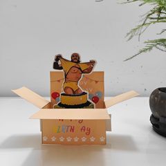 temu は 3D 立体グリーティング カードを発送します。Amazon は写真とサンプルを使用してポップアップ グリーティング カードを作成します。クリエイティブな誕生日グリーティング カードです。
