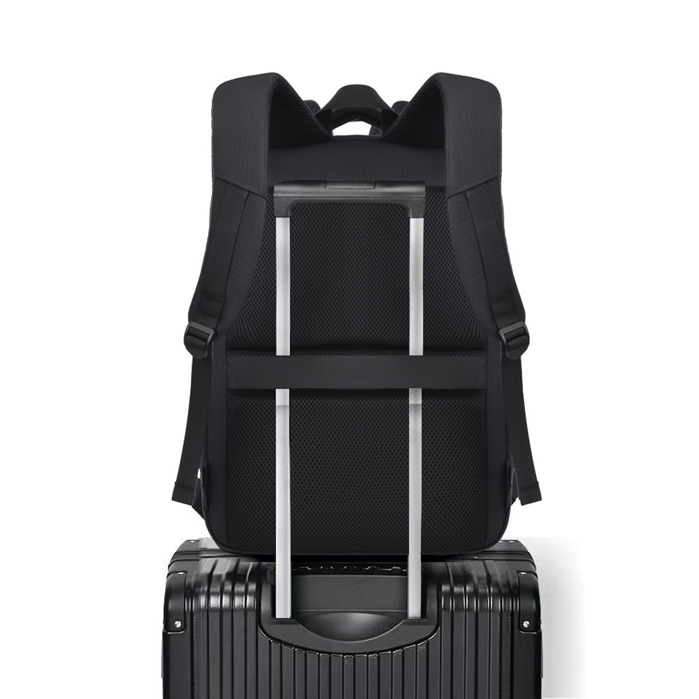 Nuevo tipo de mochila de viaje de barra de tracción, viaje transfronterizo, bolsa de computadora multicapa, mochila de viaje de negocios de gran capacidad