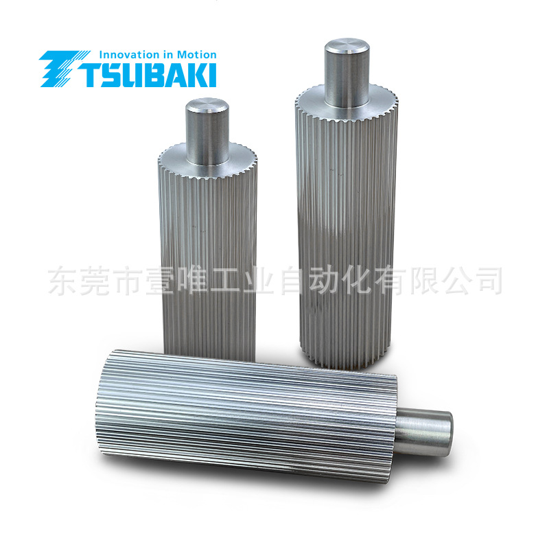 椿本圆弧齿形同步带轮PT40P2M-100L-A棒状轮毂铝制皮带滑轮传动轮