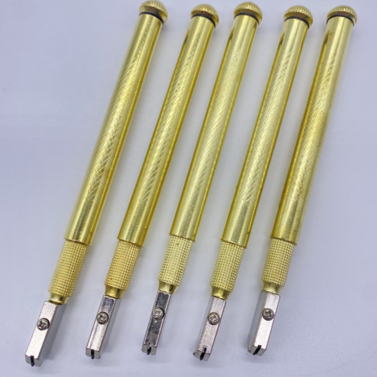 家用便携式滚轮玻璃刀划瓷砖玻璃切割刀铁杆刀柄切割厚玻璃推刀