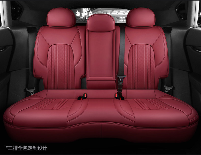 Changan cs75Plus/cs55/cs35 Eado x5 Nuoyumi Deep Blue All-Season Full-Coverage Genuine Leather Car Seat Covers
