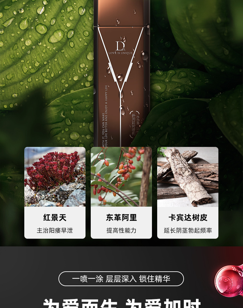 Long-Lasting Delay Spray for Men, 15ml Plant-Extract Topical Formula — detail image 9