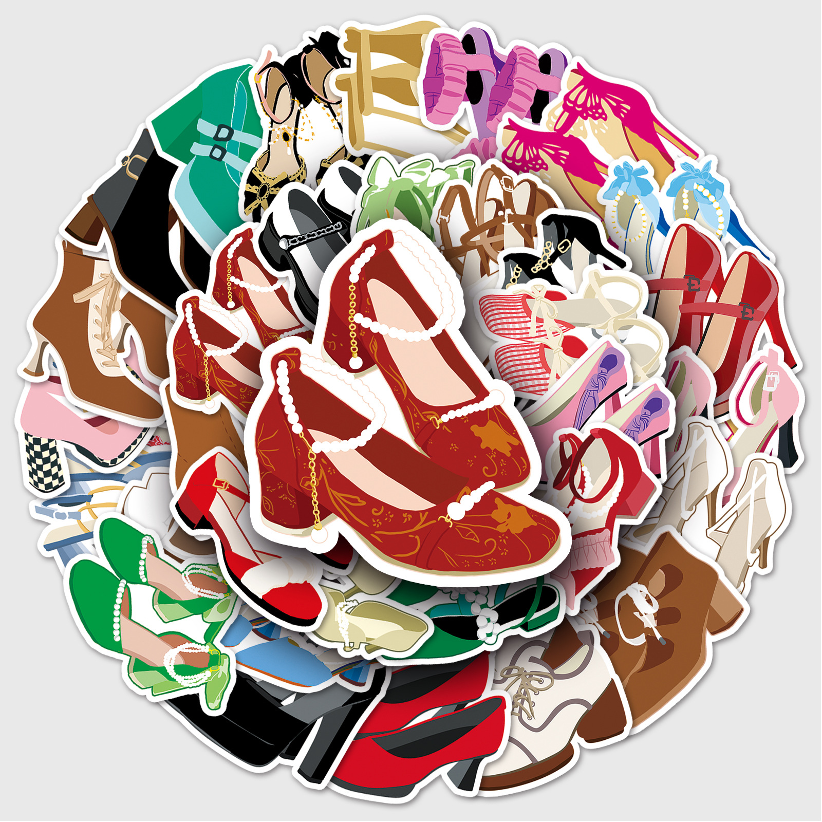 Cartoon high heels