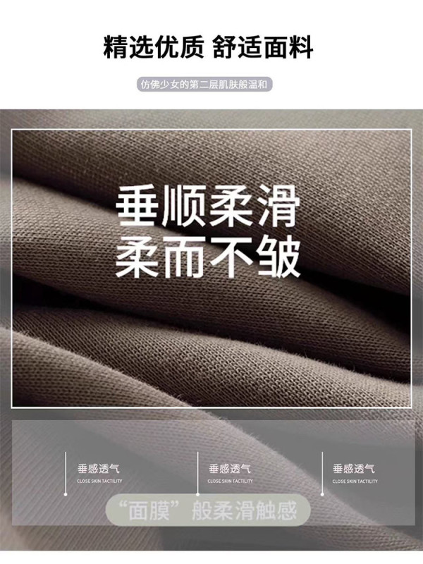 军绿色阔腿裤女夏季2025新款低腰宽松垂感卫裤休闲春秋显瘦运动裤|undefined