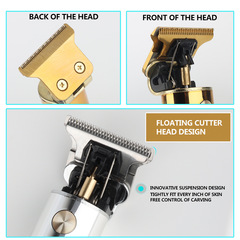 Waterproof T9 Styling Shears Full Body Wash Carving Electric Hair Cutter Oil Head Trimmer Gradient Electric Hair Cutter