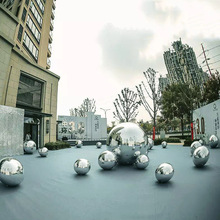 雙層酒吧充氣pvc鏡面球反光球商場KTV婚慶新年美陳裝飾品道具氣球