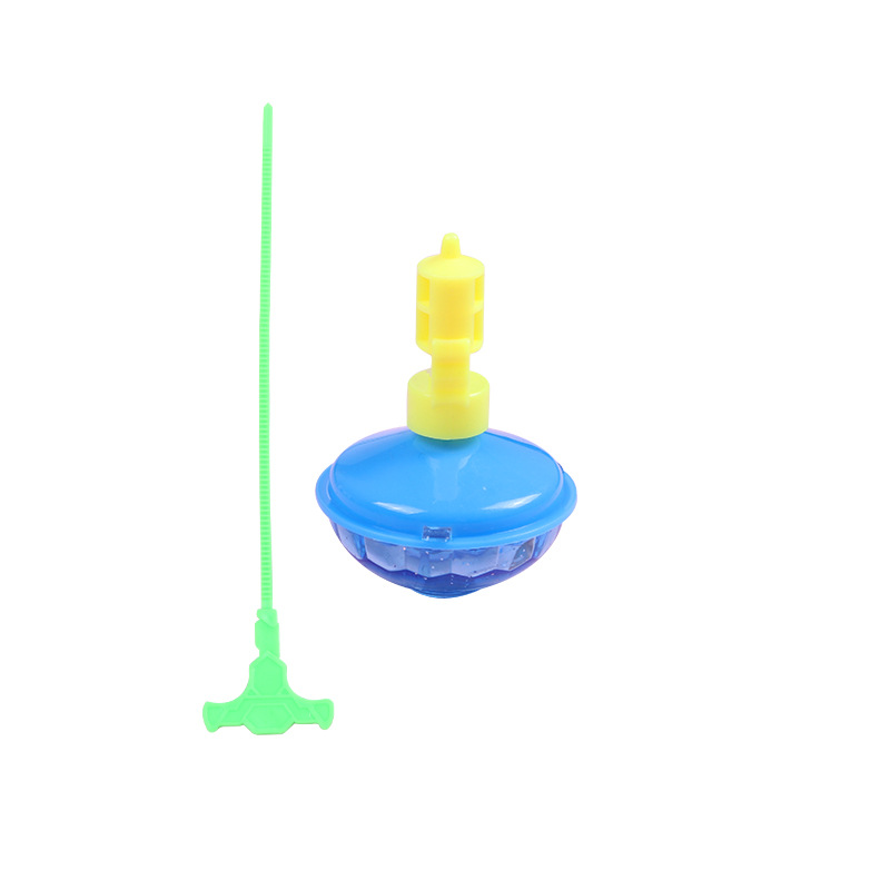 Giroscopio plegable regla luminosa giroscopio juguetes educativos para niños de jardín de infantes al por mayor juguetes para niños transfronterizos