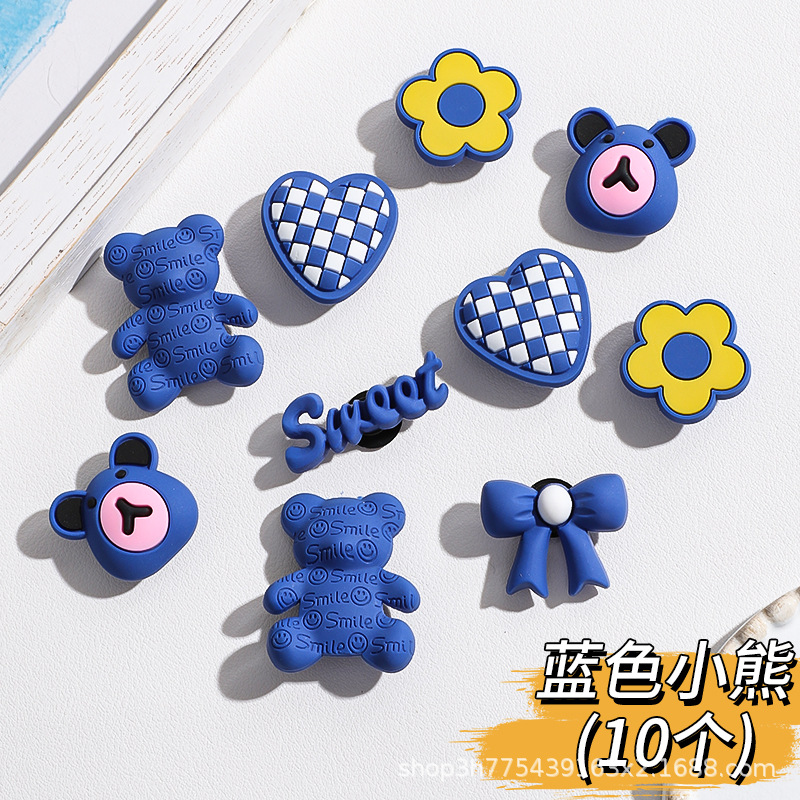 Nezha 多用途 DIY アクセサリー装飾取り外し可能な下駄バックル靴の花