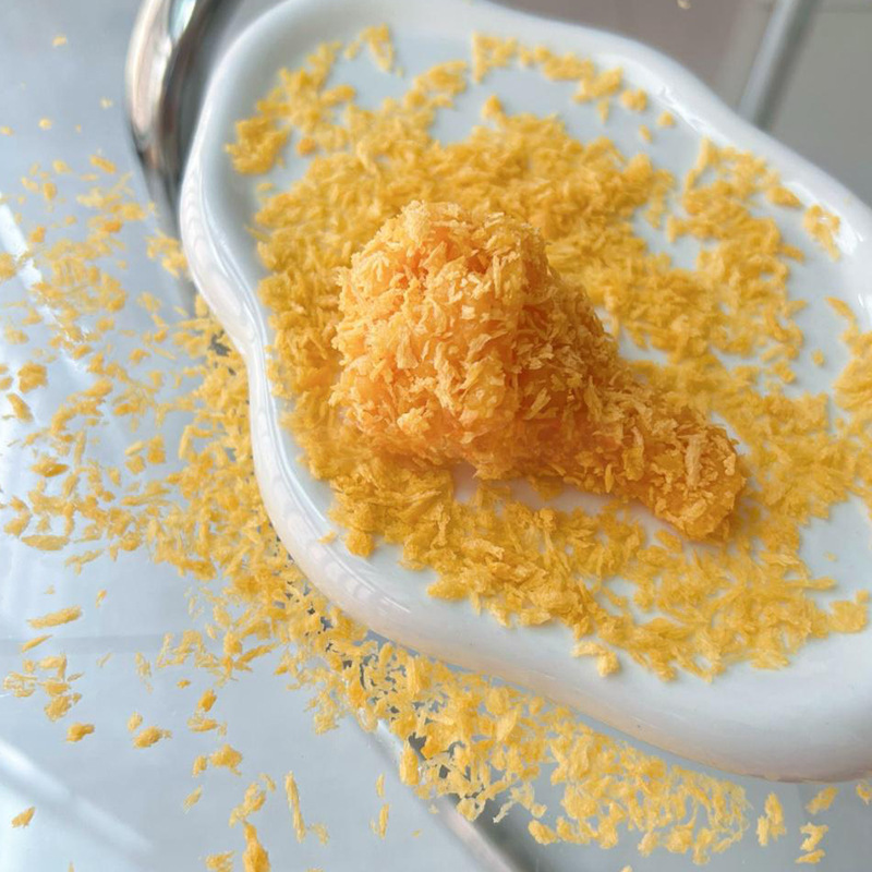油炸仿真面包糠黄白色屑食玩材料捏捏乐DIY手工装饰点缀物粗颗粒|undefined