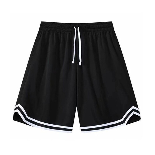 Summer Men's Simple Stylish Sports Shorts, Loose Sports Running Men's Home Comfortable Breathable Quick-Drying Shorts