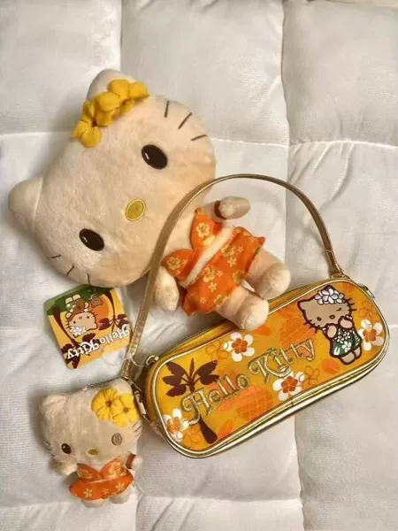 Hellokitty Handbag, Retro, Unique and Cute Handbag, Millennium Hot Girl High-Value Commuter Bag