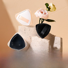 上野拉美拉 黑鳳梨粉撲 棉花糖氣墊粉撲不吃粉附收納盒 SY224