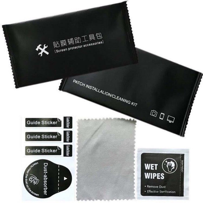 Film tool kit mobile phone Film auxiliary alcohol Wet and dry alcohol clean suit screen clean Wet wipes