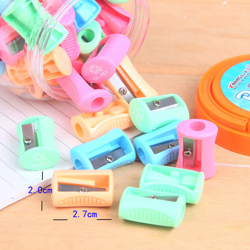 Changli 167 mini single-hole pencil sharpener student pencil sharpener portable pencil sharpener small manual pencil sharpener
