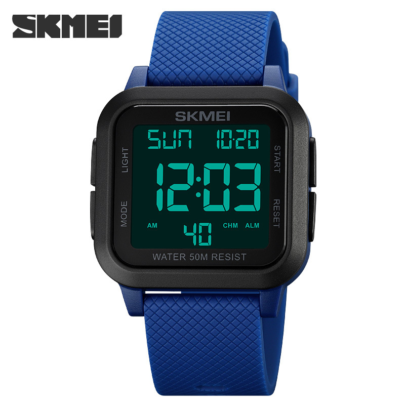 Skmei 1894 reloj hombres y mujeres deportes impermeable estudiante Moda simple multifuncional luminoso reloj electrónico
