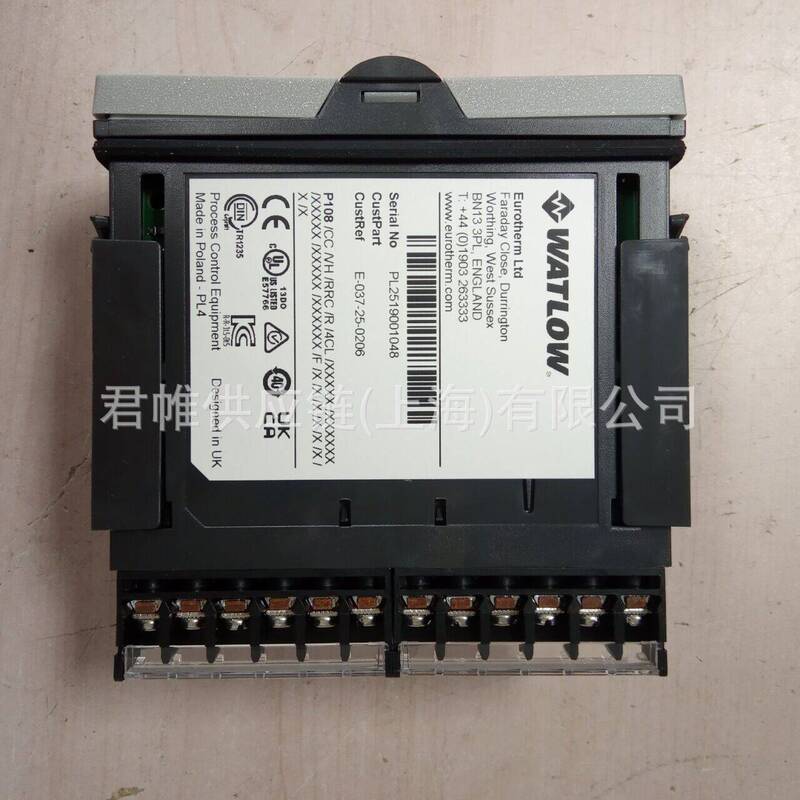 Eurotherm Thermostat Model: P108/Cc/Vh/Rrc/R/4Cl Price Needs to Be Confirmed
